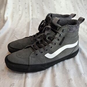 Vans Men's Filmore Vansguard High Top Sherpa Suede Sneaker Size 8